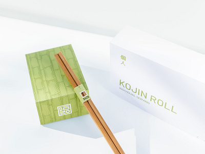 Minimal Sushi Box and Sleeve | Dozo asian branding chop sticks food japanese minimalistic mininmal packaging square sushi white