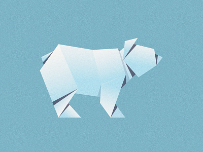 Origami Bear bear origami paper polygonal