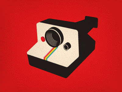 Polaroid icon illustration nil santana