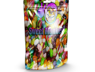 Candy bag design logo package design photoshop