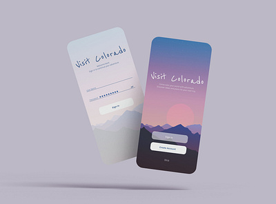 Travel Sign Up Page app design landingpage travel ui