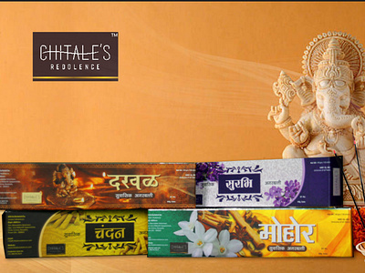 Incense sticks package design