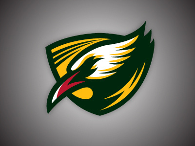 Bird illustration logo sports vector