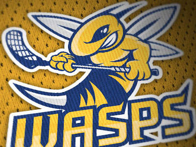 Wasps Floorball floorball illustration logo sports vector