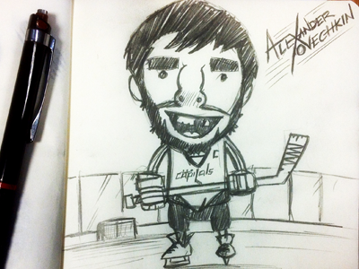 Ovechkin Sketch sketches