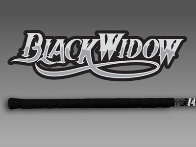 Black Widow Floorball Stick floorball illustration logo sports vector