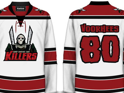 horror hockey jersey