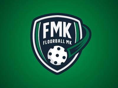 Floorball MK floorball illustration logo sports vector