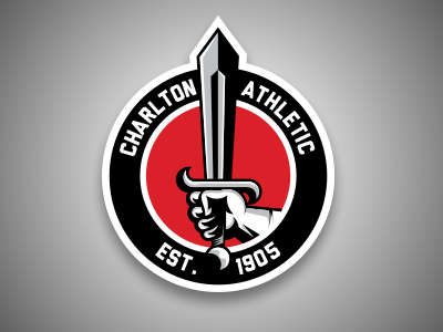 Charlton Athletic Concept charlton athletic shield soccer sports branding vector