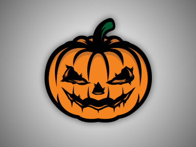 Pumpkin Head halloween head pumpkin vector