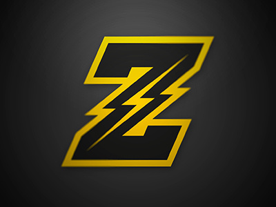 Zeus lightning logo sports sports branding vector zeus
