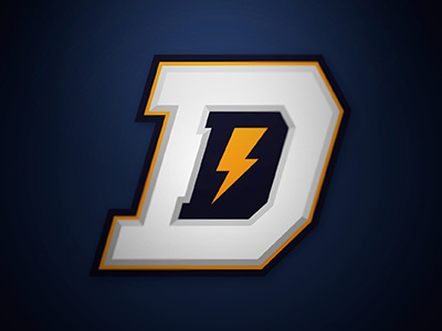 Dechert Dynamos Netball Extension dynamos lightning logo netball sports sports branding vector