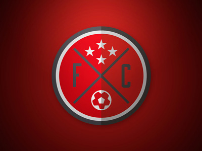 FC football football badges shield soccer