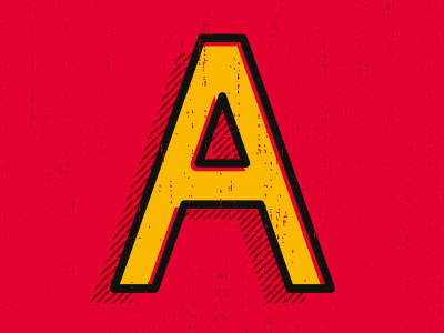 A by Andy Hall on Dribbble