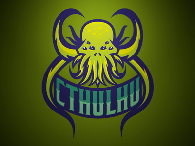 Cthulhu cthulhu geeky jerseys h. p. lovecraft sports sports logo
