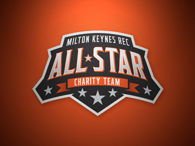 Milton Keynes Rec All Star Charity Team ice hockey milton keynes rec all star charity team sports branding vector