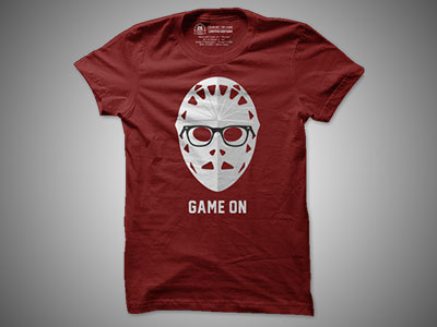 Game On Tee 26shirts game on hockey hockey mask ice hockey wayne world