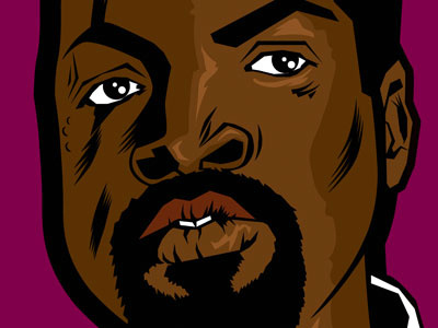 Ice Cube illustration