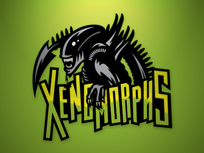 Xenomorphs by Tortoiseshell Black on Dribbble