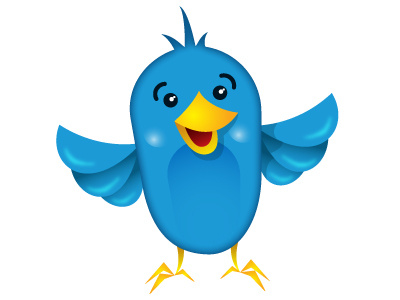 Tweeter The Bird illustration vector