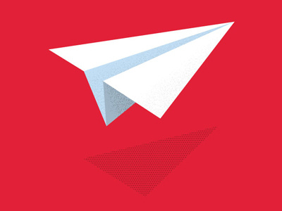 Paper Plane illustration illustrator paper plane plane texture