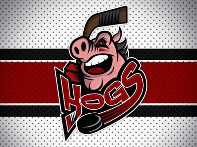 Hogs logo illustration logo vector