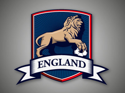 England Dribbble 2 illustration soccer sports