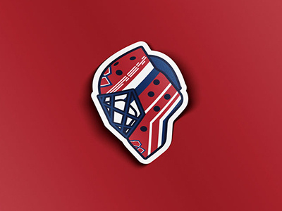 Patrick Roy Helmet canadians goalie masks hockey ice hockey logo logosdesignpatrick roymontreal sports