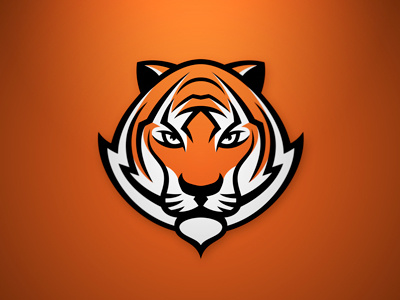 Tiger designanimal logo sports sports logo tiger