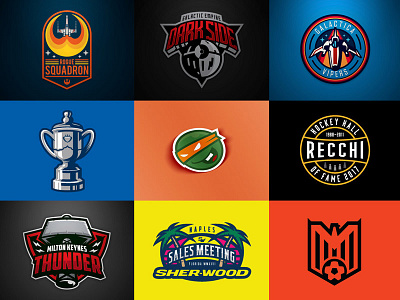Best Nine 2017 2017 best nine branding graphic design identity illustrations logos sports star wars turtles typography