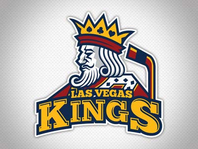 Lvkings Hockey Dribble Logo illustration ice hockey sports logos vector