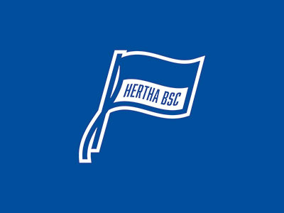 Hertha Berlin BSC ball blue football hertha berlin soccer white