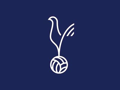 Tottenham Hotspur badge football soccer sports sports graphics team logo tottenham hotspur type