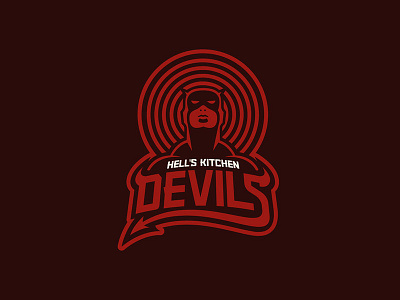 Hell's Kitchen Devils badge design geeky jerseys hockey ice hockey illustration logo logos sports sports branding sports logo type vector