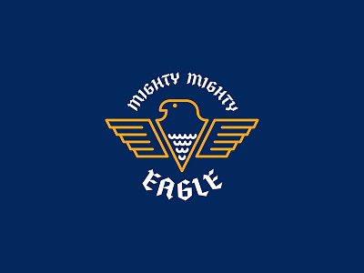 Mighty Mighty Eagle branding design icon illustration logo logos typography vector