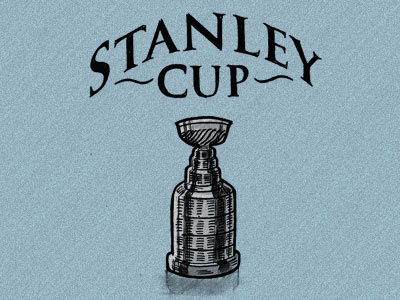 Stanley Cup illustration sketch