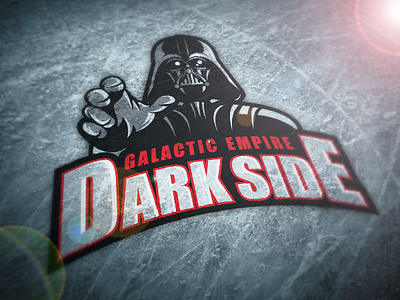 Black Squadron Darth Vader Hockey Jersey