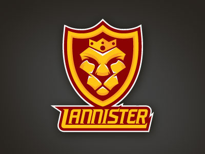 Lannister illustration logo sports vector