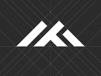 The Climb - Personal Logo Debut design process identity logo logo design monogram mountain
