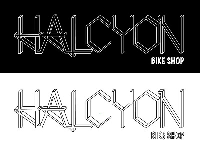 Halcyon Bike Shop Logo