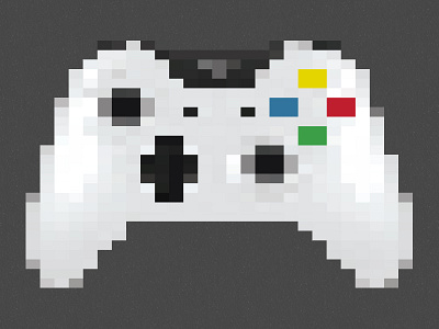 Pixel Xbox One controller game gamer gaming icon pixel pixel art xbox