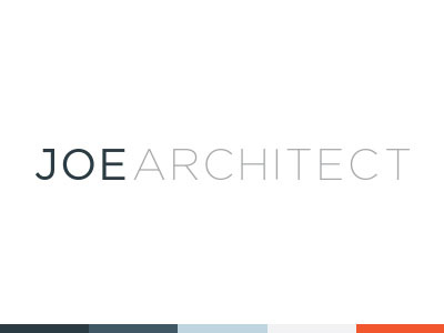 Joe Architect architect branding colorado denver design logo logo design zenman