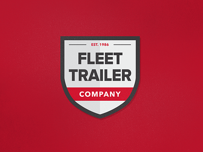 Fleet Trailer Logo branding colorado design fleet icon design logo logo design semi trailer trucking trucks zenman