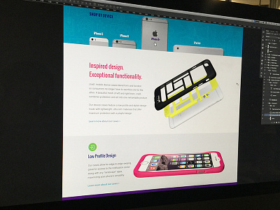 Apple iPhone Case Site apple case colorado denver design iphone responsive web design website zenman