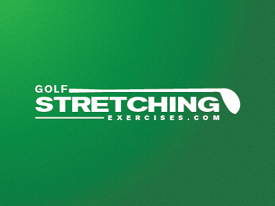 Quick Concept - Golf Streching Logo exercise golf grass green logo quick streching