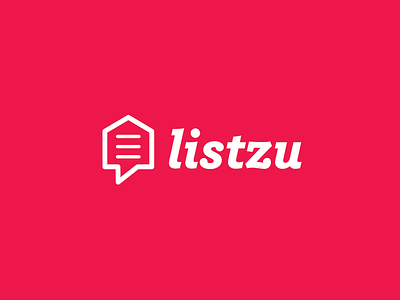 Listzu design for sale fsbo home house icon list listing logo sale