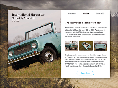 International Scout - UI