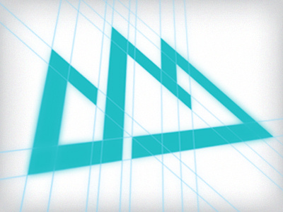 Personal Mark - Grid blur grid icon line logo logo design logo grid mark mountain mountains web design website