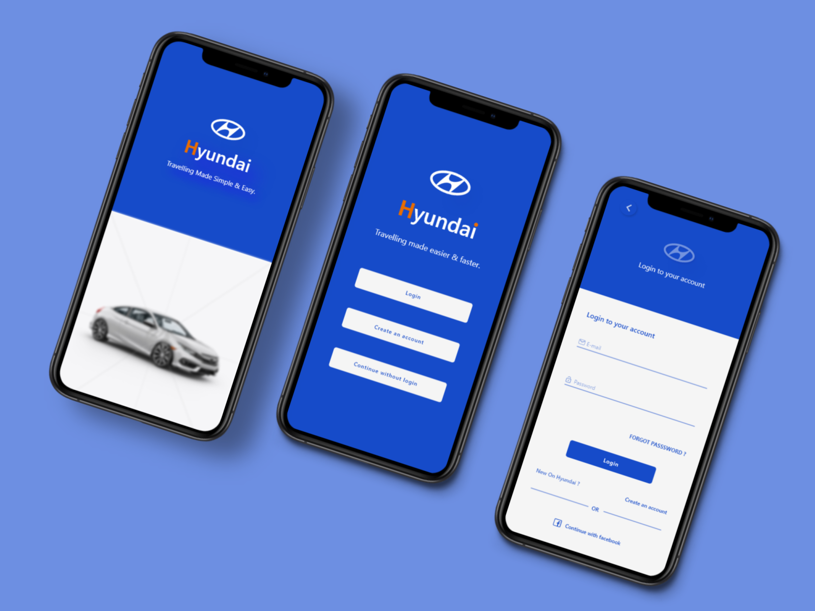 Hyundai App by OLABODE KAYODE on Dribbble