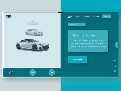 Hyundai Website Landing Page (version 2.0)